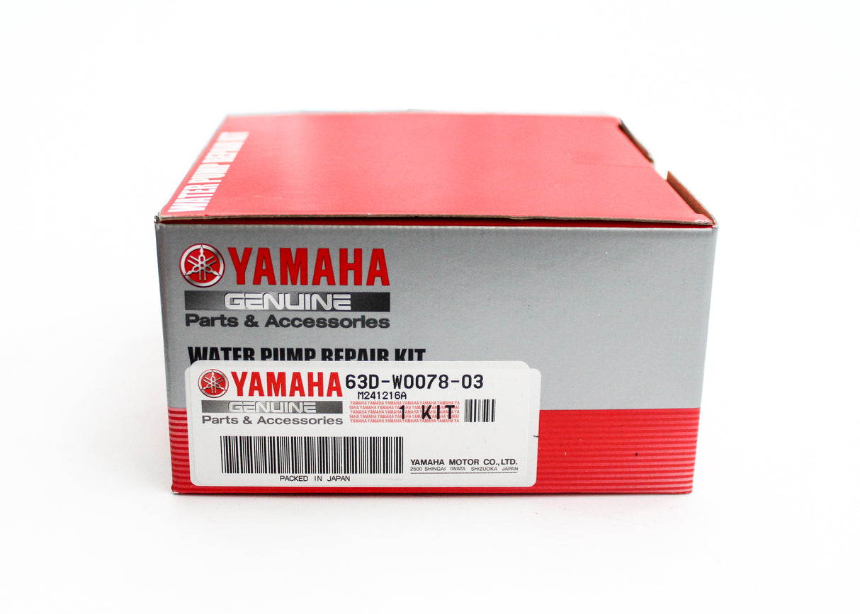 Yamaha - Water Pump Repair Kit - Cooling System Service - 63D-W0078-03-00