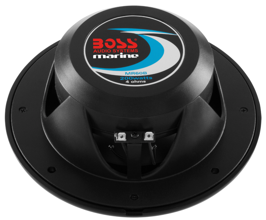 Boss Audio - MR60B 6.5" Speakers - Pair - Black - MR60B