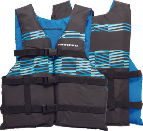 Airhead Element Life Jacket, Adult Universal, Blue/Black - 3009215ABKTL