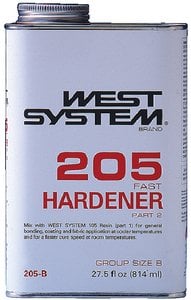 West System - Hardener - .94 Gallon - 205C