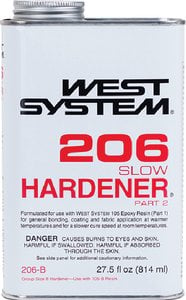 West System - Slow Hardener - .86 Quart - 206B
