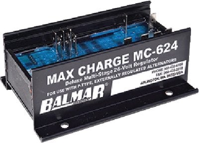 Balmer - Max-Charge MC614 Voltage Regulator, 24V w/Harness - MC624H
