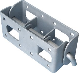 Dock Edge - Connector Hinge, Heavy Duty, Galvanized - 91112F