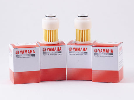 Yamaha F50 F60 F75 F90 F115 Fuel Filter Element - 68V-24563-00-00 - 4-Pack