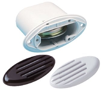 Marinco - Drop-In "H" Horn With Black and White Grills - 10079