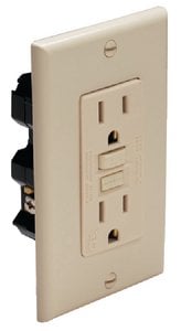 Marinco - Ground Fault Circuit Interrupter (GFCI), Ivory - 1591FI