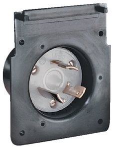 Marinco - 301CRMB Replacement Interior Fits 30A Standard Non-Metallic Inlets Manufactured Prior to 1/1/91 - 301CRMB