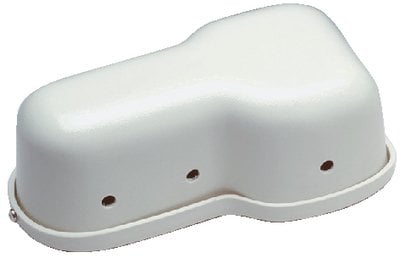 Marinco - MRV Plastic Wiper Motor Cover, White - 33025