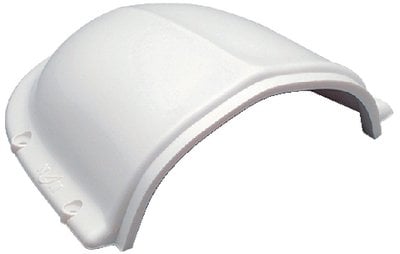 Marinco - Clam Shell Vent - 2-1/2" x 4-1/2" x 5" - White - N10873