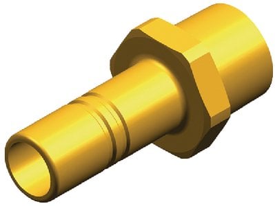 Whale Water Systems - Stem NRV Adaptor-Male 1/2" NP - WX1534B