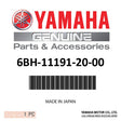 Yamaha - Cover, Cylinder Head 1 - 6BH-11191-20-00