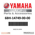 Yamaha - Gasket, Muffler Damper 2 - 6BH-14749-00-00