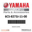 Yamaha - Earth Plate Comp. - 6CS-8273J-11-00