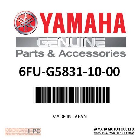 Yamaha - Plate, Transom - 6FU-G5831-10-00