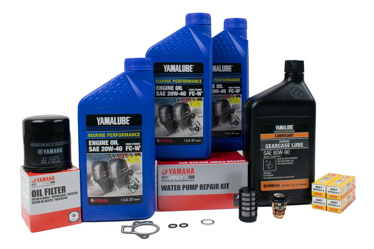 Yamaha T60 300 Hour Service Maintenance Kit - Yamalube 20W-40 - 2003-2004