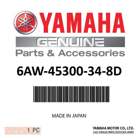 Yamaha - Lower Unit Assembly - F350 - 6AW-45300-34-8D - See Description For Applicable Model