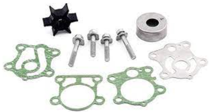 Yamaha - Water Pump Repair Kit - 6J8-W0078-A2-00 - Engine Models 25 & 30