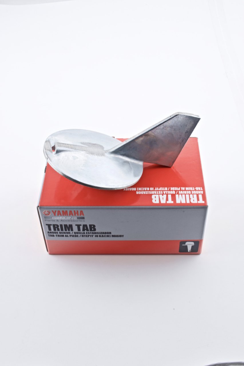 Yamaha - Trim Tab Anode - 6J9-45371-01-00 - F150 C150 C175 P150 S150 See Description for Additional Engine Models