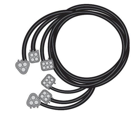 Yamaha - Command Link Plus Second Station Primary Harness - 26 ft - 6X6-8258A-C1-00