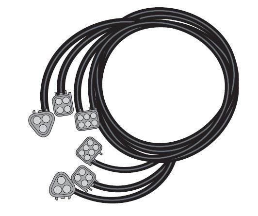 Yamaha - Command Link Plus Second Station Primary Harness - 40 ft - 6X6-8258A-E1-00