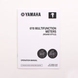 Yamaha - Command Link Single Engine Gauge Kit - Round Two Gauge Kit - 6Y8-0E83R-91-00