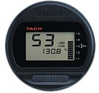 Yamaha - Command Link Round Tachometer - 2005 & Newer Yamaha Outboards - 6Y8-8350T-20-00