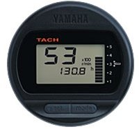 Yamaha - Command Link Round Tachometer - 2005 & Newer Yamaha Outboards - 6Y8-8350T-21-00