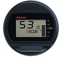 Yamaha - Command Link Round Tachometer - 2005 & Newer Yamaha Outboards - 6Y8-8350T-22-00