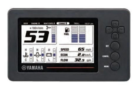 Yamaha - 6YC Information Station, part of the PartsVu Yamaha outboard gauges & gauge kit collection