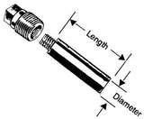 Camp Zinc - Zinc Pencil 3/4" x2-1/8" W/Pl - 8515842