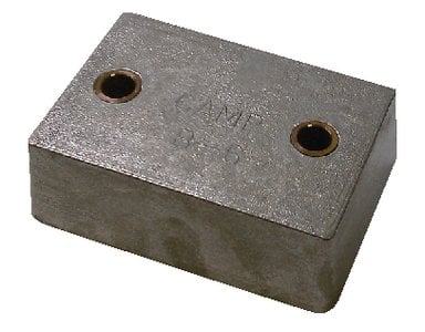 Camp Zinc - Rectangular Zinc Anode Plate - B6