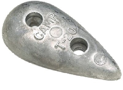 Camp Zinc - 5 1/4 Tear Drop Zinc - T21