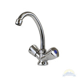 Scandvik - Classic Swivel J-Spout Galley Mixer Faucet -  Chrome Plated Brass - 70002