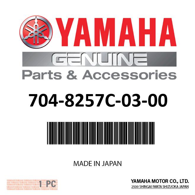 Yamaha - Single Engine Key Switch Assembly - 704-8257C-03-00