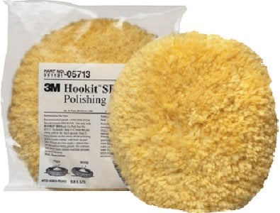 3M - Hookit Wool Polishing Pad - 9 inch - 05713