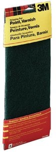 3M - Hand Sanding Stripping Pad - Green - Coarse - 4.375 inch x 11 inch - 07413