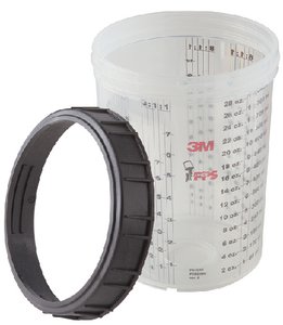 3M - PPS Cup & Collar - Standard 22 oz - 2 Pack - 16001