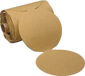3M - Stikit Gold Frecut Paper Disc Roll - 6 inch - P150C Grade - 100 Count - 55563