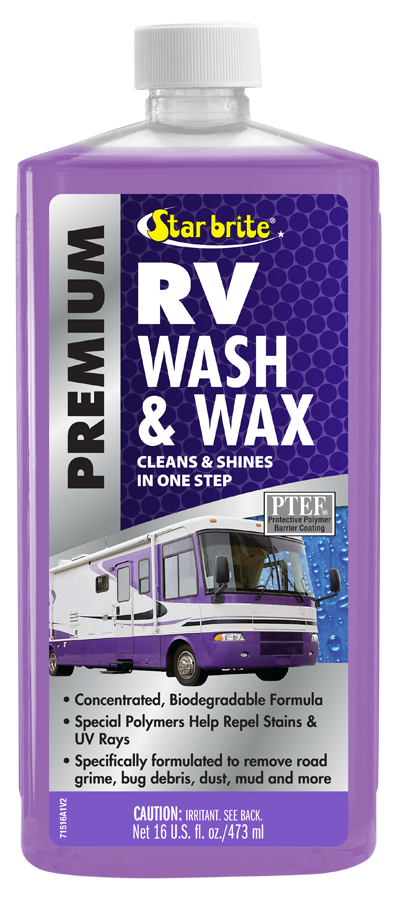 Starbrite - RV Wash & Wax with PTEF - 16 oz. - 71516