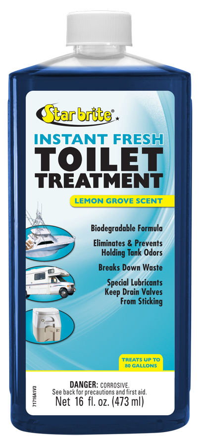 Starbrite - Instant Fresh Toilet Treatment Lemon Scent - 16 oz - 71716