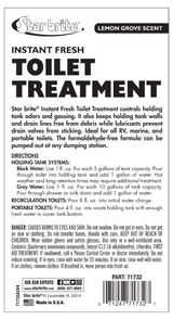 Starbrite - Instant Fresh Toilet Treatment - Lemon Scent - 32 oz. - 71732