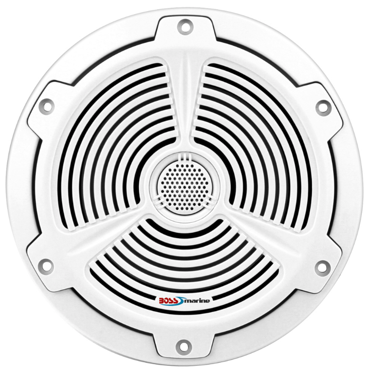 Boss Audio - MR652C 6.5" 2-Way Marine Speakers - Pair - White - MR652C