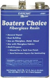 Evercoat - Boaters Choice Resin w/Wax - Gallon - 105501