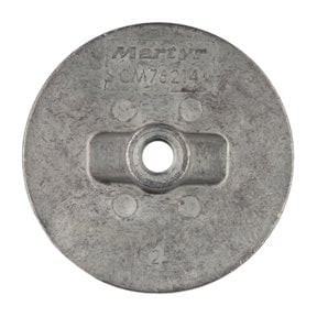 Mercury 76214A6 Outboard Magnesium Anodic Plate, part of the PartsVu mercury outboard anodes & anode kit collection