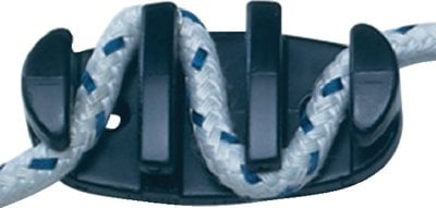 Panther - Black Nylon Gripper Rope Cleat - 3" - (2 Per Pack) - 558100