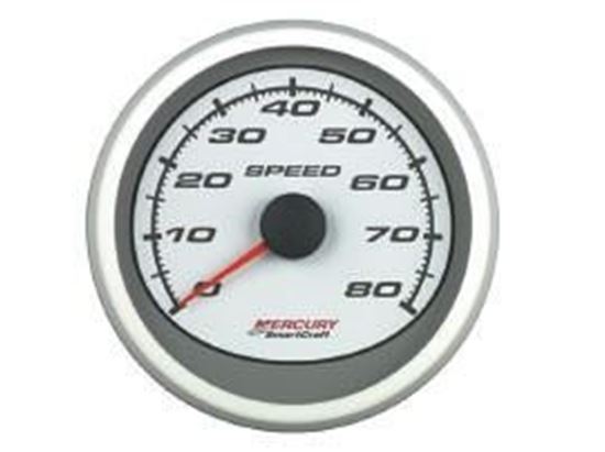 Mercury - SC 100 System Link Tachometer - White Face - 3-3/8 inch Diameter - 79-879905K11