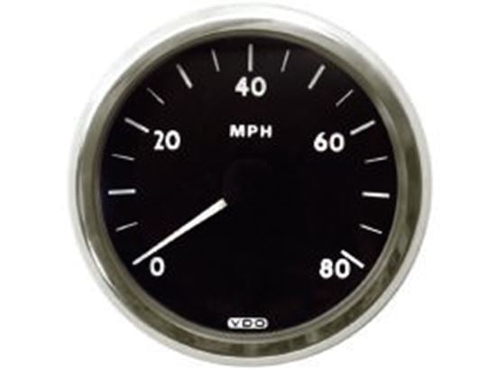 Mercury - SC 100 System Link Tachometer - Black Face - 3-3/8 inch Diameter - 79-879905K21