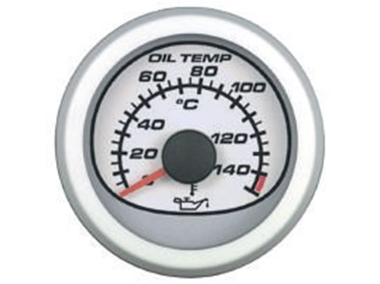 Mercury - SC 100 System Link Oil Temperature Gauge - White Face - 2-1/8 inch Diameter - 79-879909K11