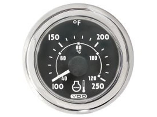 SmartCraft 79-879920K21 SC100 System Link Engine Coolant Temp Gauge - Fits 2-1/8in Dia. Hole - For 2001 & Newer OptiMax OutBoards - 2002 & Newer V-6 EFI - 30-60 EFI - All SmartCraft Compatible Engines with 555 ECM