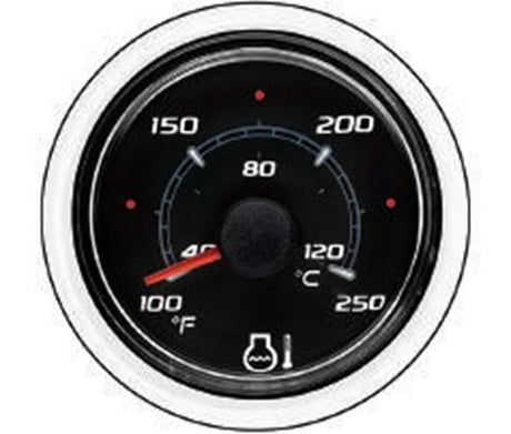 SmartCraft 79-8M0052842 Coolant Temperature Gauge - Fits 2-1/8 in Dia Hole - For All SmartCraft Compatible Engines